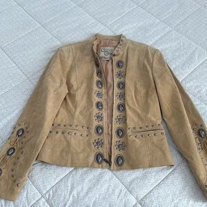 Size medium Like New Leather Jacket